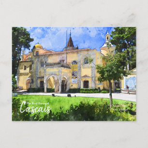 Palais à Cascais, Portugal Carte postale