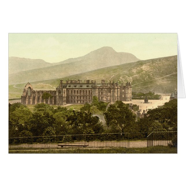 Palais de Holyrood, Edimbourg, Ecosse (Devant horizontal)
