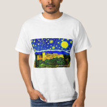Palais de l'Alhambra sur T-Shirt