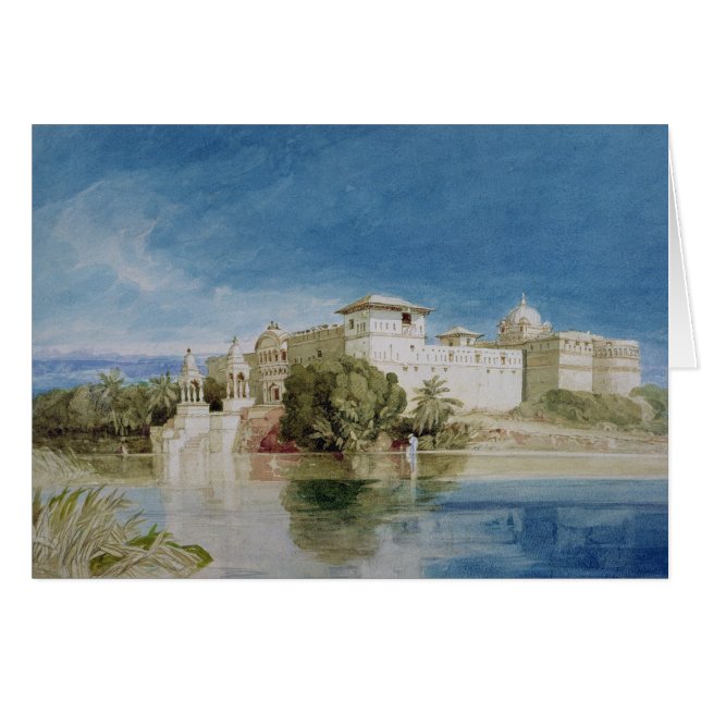 Palais de Perawa, Malwa, Inde centrale (Devant horizontal)