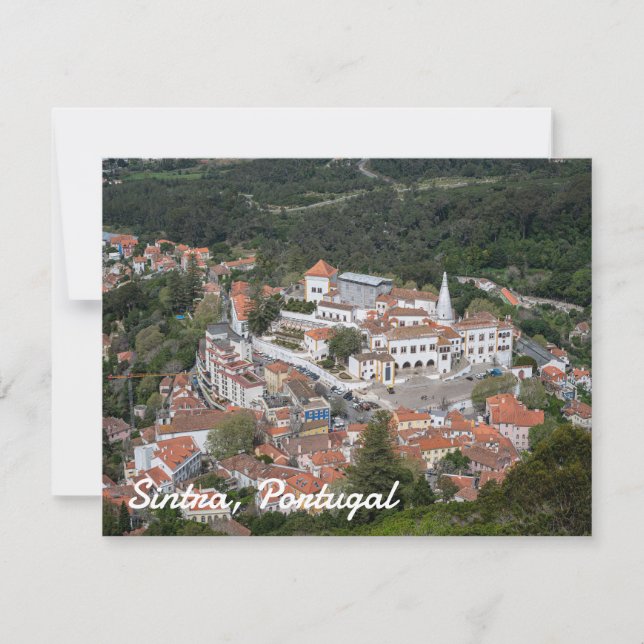 Palais de Sintra d'en haut à Sintra, Portugal (Devant)