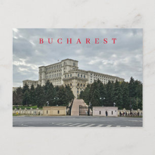 Palais du Parlement de Bucarest voir carte postale