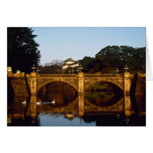 Palais impérial, pont Nijubashi, Tokyo, Japon