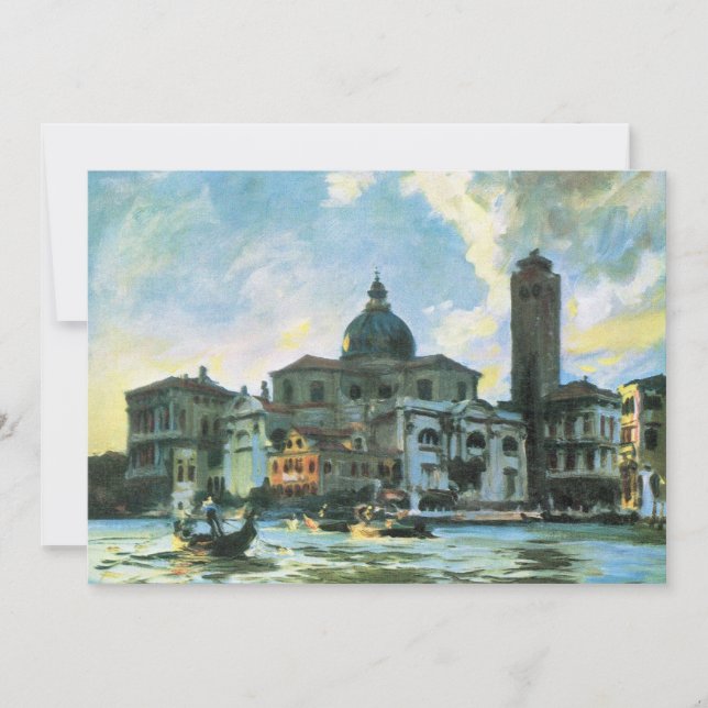 Palazzo Labia, Venise par John Singer Sargent (Devant)