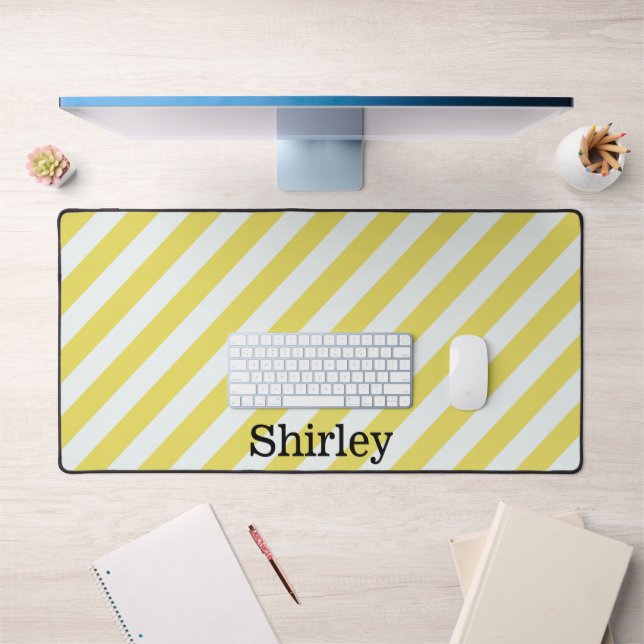 Pale Gold et White Stripes par Shirley Taylor (Bureau 1)