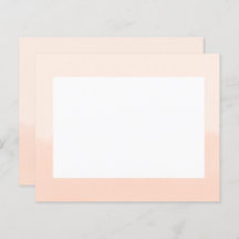 Pale Orange Watercolor Abstract Paper Sheet