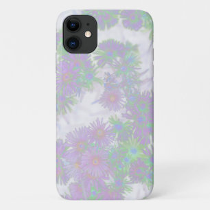 Pale rose pastel Fleurs sauvages iPhone 11 Coque