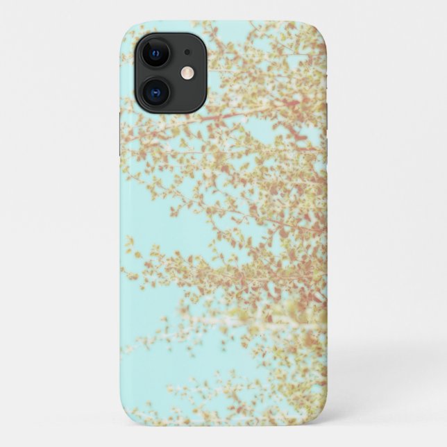 Pale Saltbush Feuille iPhone 11 Coque (Dos)