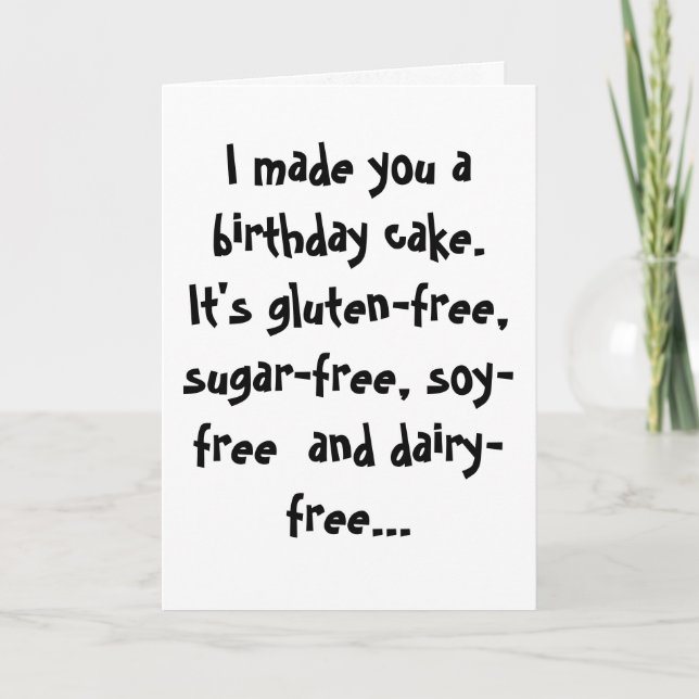 Paleo Funny carte d'anniversaire (Devant)