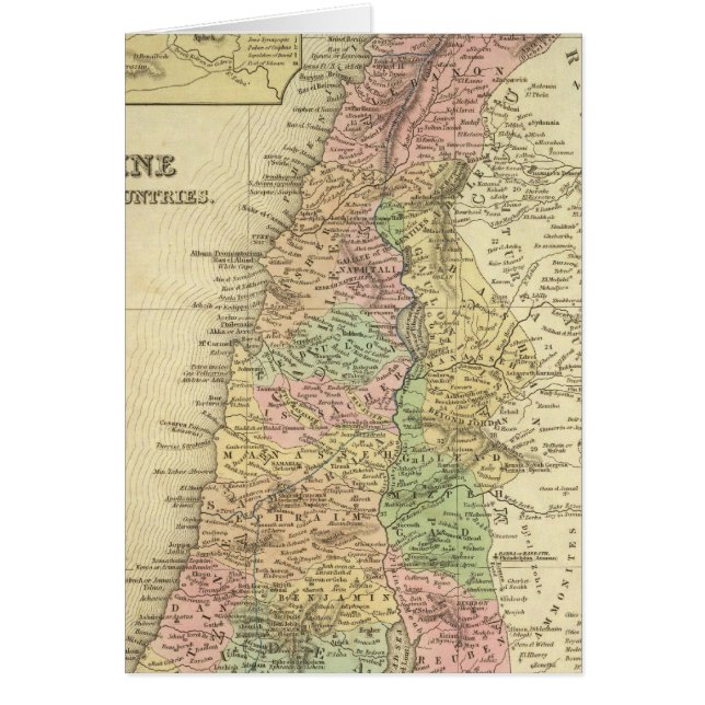 Palestine et pays voisins (Devant)