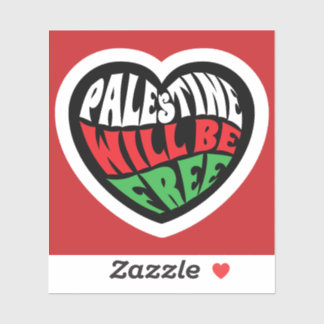 Palestine sera gratuit Stickers 3x3