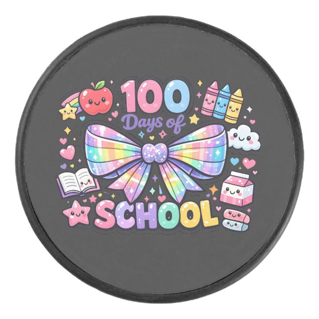 Palet De Hockey 100 jours d'école  (Devant)