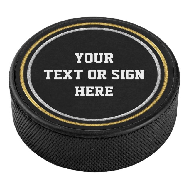 Palet De Hockey 1 or d'anneau et 1 argent d'anneau + NOUS VOUS (3/4/2016 12:00:00 AM)