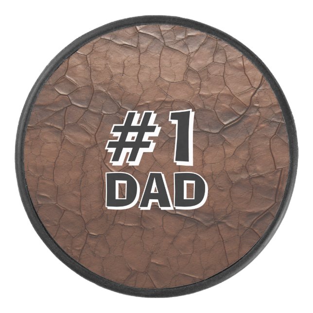Palet De Hockey #1 Papa aspect cuir (Devant)