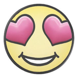 Palet De Hockey Amour Emoji