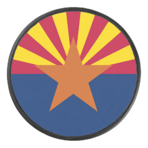 Palet De Hockey Arizona Drapeau : Réglage de Star Sun, État du cui