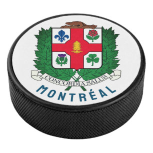 Palet De Hockey Armoiries de Montréal, CANADA