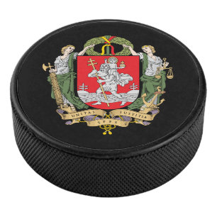 Palet De Hockey Armoiries de Vilnius, Lituanie Camion de hockey