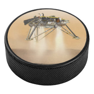 Palet De Hockey Atterrissage en vue sur Mars