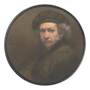 Palet De Hockey Autoportrait de Rembrandt : Peintre de l'Âge d'or 