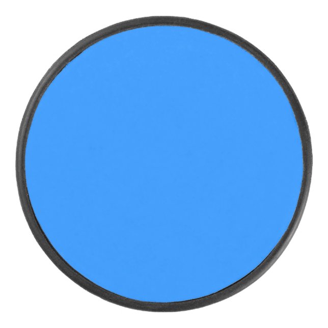 Palet De Hockey Azure (couleur solide) (Devant)