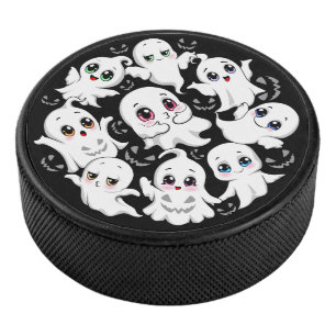 Palet De Hockey Baby Ghosts Éffrayant mignon Halloween humeur