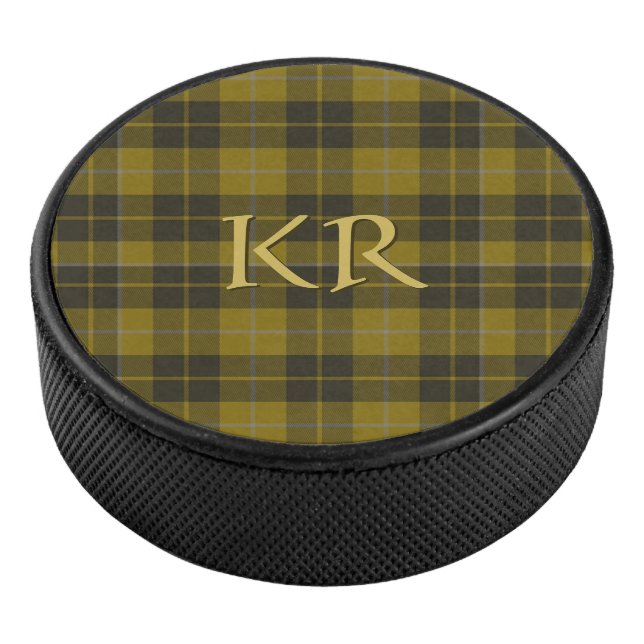 Palet De Hockey Barclay Tartan avec vos initiales, Scottish Plaid (3/4/2016 12:00:00 AM)
