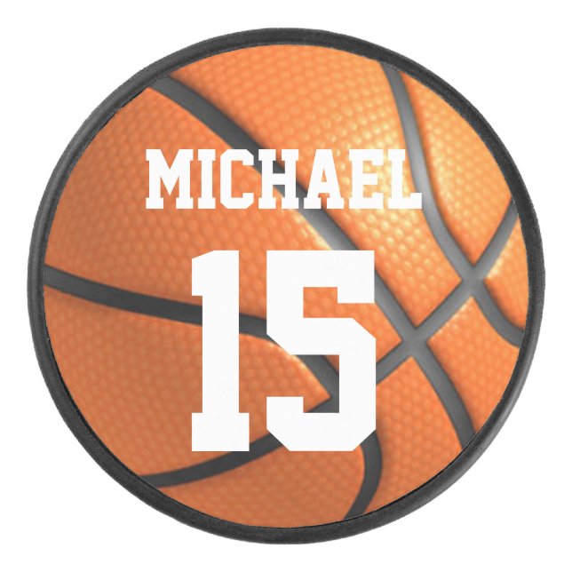 Palet De Hockey Basket-ball Votre nom (Devant)