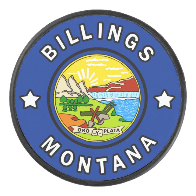 Palet De Hockey Billings Montana (Devant)