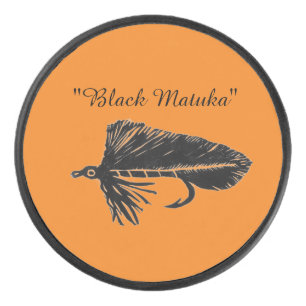 Palet De Hockey Black Matuka bandoulière, pêche à la mouche, art d