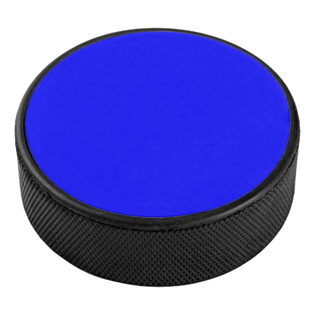 Palet De Hockey Bleu (couleur unie)  (3/4/2016 12:00:00 AM)
