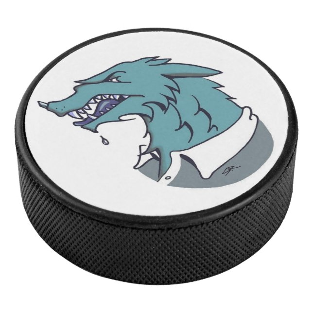 Palet De Hockey Bleu loup-garou blanc (3/4/2016 12:00:00 AM)