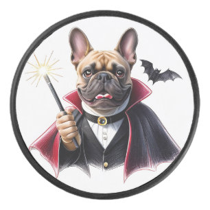 Palet De Hockey Bouledogue français Halloween Bouledogue français