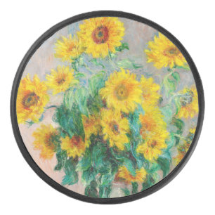 Palet De Hockey Bouquet de tournesols Claude Monet