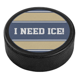 Palet De Hockey Bouton rond - Gris bleu sable gris