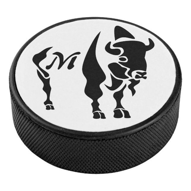 Palet De Hockey Buffle noir silhouette (3/4/2016 12:00:00 AM)
