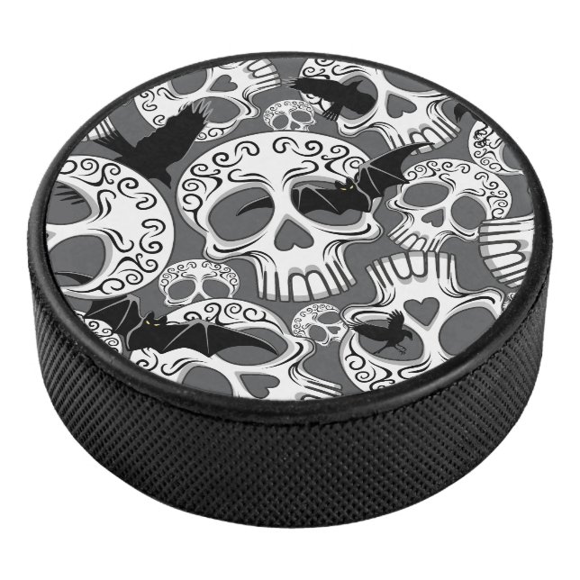 Palet De Hockey Calaveras décoratives Halloween (3/4/2016 12:00:00 AM)
