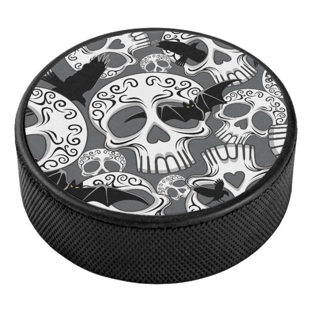 Palet De Hockey Calaveras décoratives Halloween (3/4/2016 12:00:00 AM)