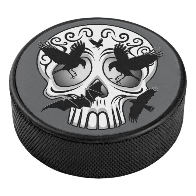 Palet De Hockey Calaveras décoratives Halloween (3/4/2016 12:00:00 AM)
