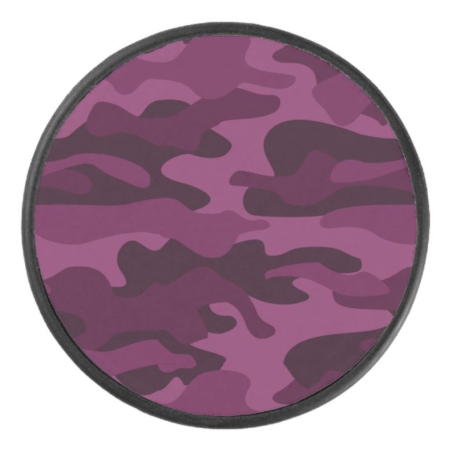 Palet De Hockey Camo de couleur violette tyrienne (Devant)