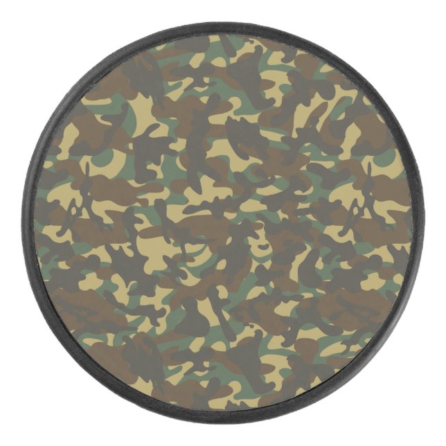 Palet De Hockey Camouflage de forêt  (Devant)