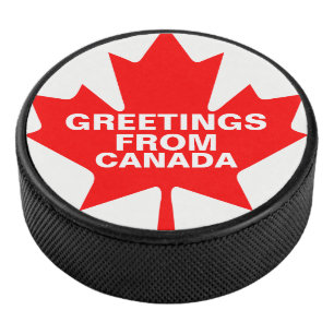 Palet De Hockey Canada 150 ans anniversaire unique