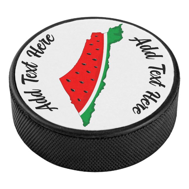 Palet De Hockey Carte de Palestine Watermelon Symbole de la libert (3/4/2016 12:00:00 AM)