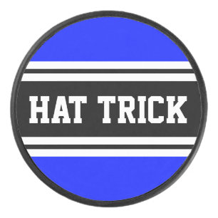 Palet De Hockey CASQUETTE TRICK Bright Bleu Noir Blancs de course