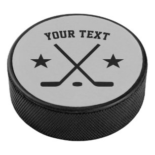 Palet De Hockey Chandail de hockey sur glace avec logo croisé