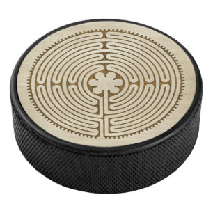 Palet De Hockey Chartres Labyrinthe - Symbole spirituel Antique 1