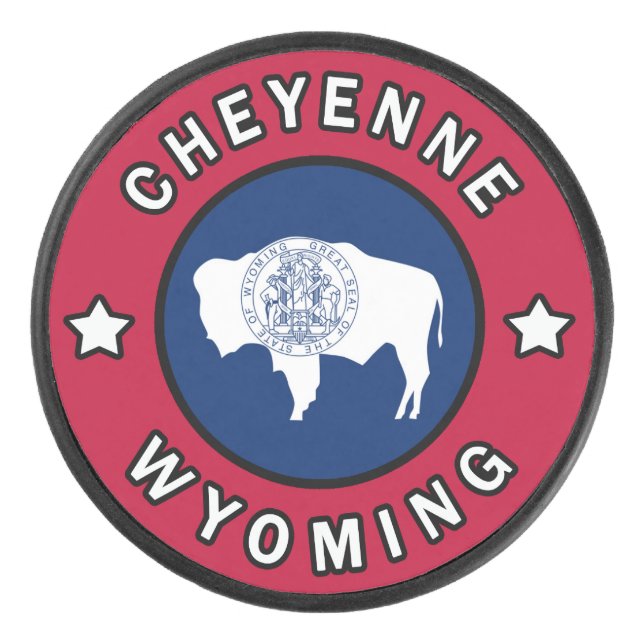 Palet De Hockey Cheyenne Wyoming (Devant)