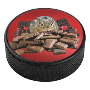 Palet De Hockey Chocolat de jour le plus doux Chipmunk