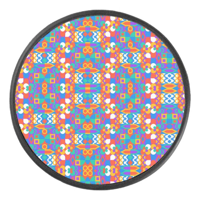 Palet De Hockey Circular decorative object with a vibrant (Devant)