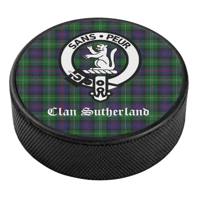 Palet De Hockey Clan Sutherland Crest & Tartan (3/4/2016 12:00:00 AM)